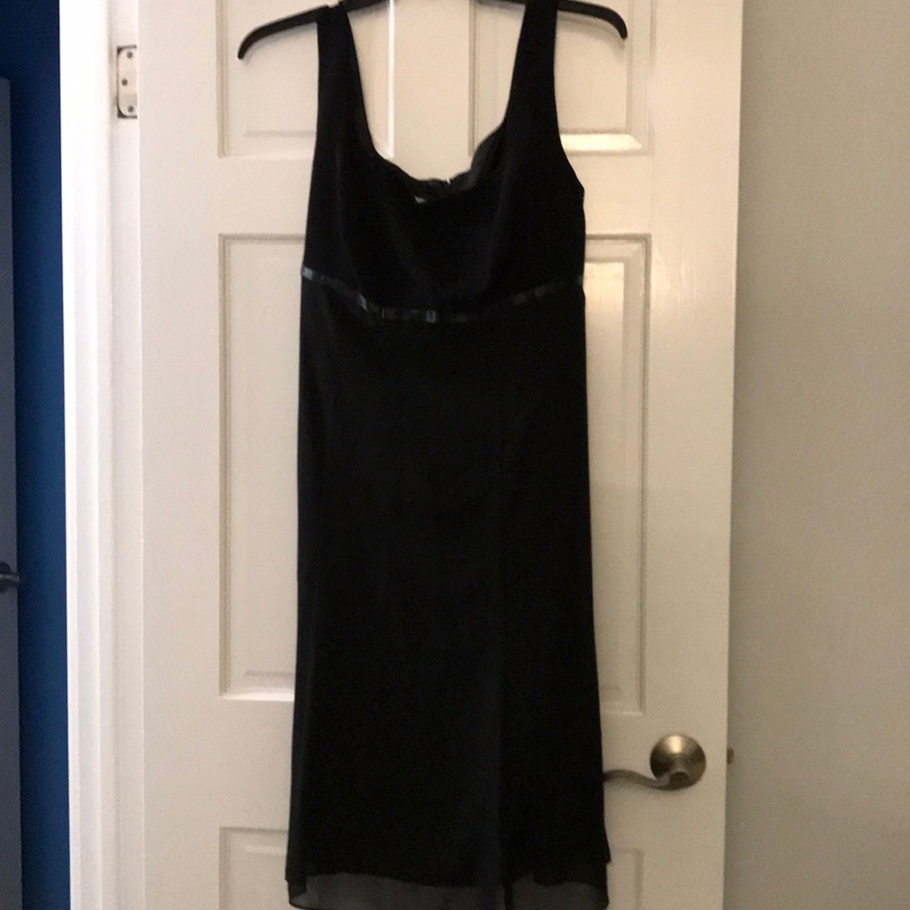 Black cocktail dress